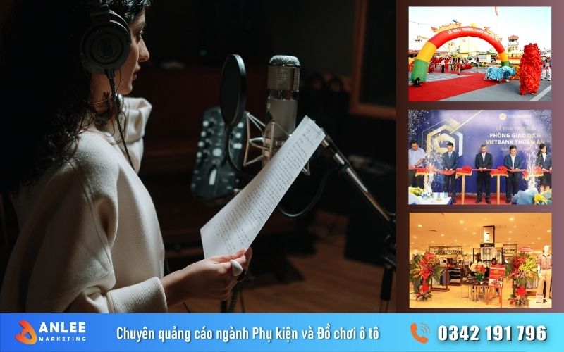 Thu âm quảng cáo khai trương - Dịch vụ chuyên nghiệp 7 Thu âm quảng cáo khai trương là quá trình tạo ra một bản thu âm chuyên nghiệp