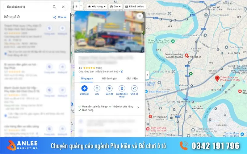 Cách tạo địa điểm trên google maps cho ngành phụ kiện ô tô 13 Đưa cửa hàng phụ kiện ô tô lên Google Maps sẽ giúp tiếp cận với nhiều khách hàng trong khu vực