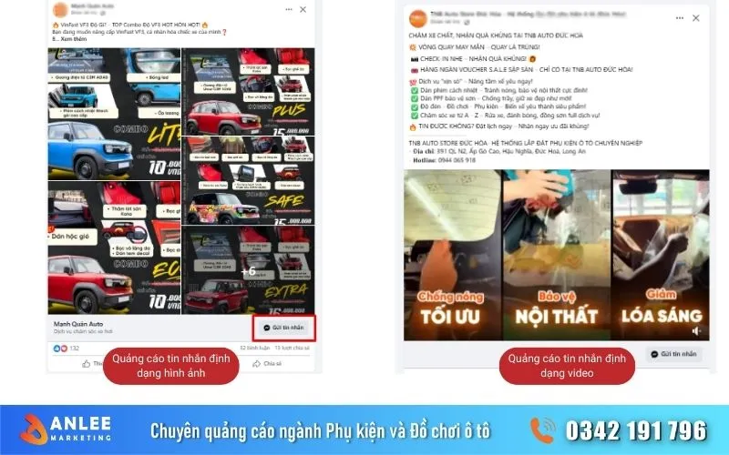 Quảng cáo facebook bài viết hoặc video có đích đến là tin nhắn Messenger đang được dùng phổ biến và đánh giá là tối ưu