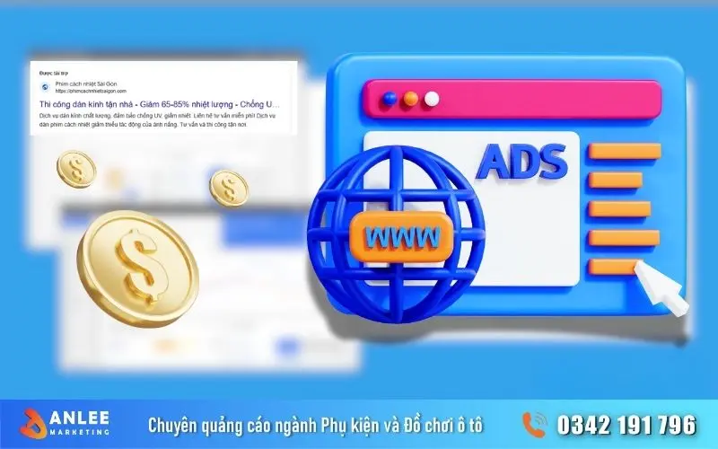 Quảng cáo google ADS cho ngành phụ kiện ô tô - Giải pháp tạo ra doanh thu nhanh chóng