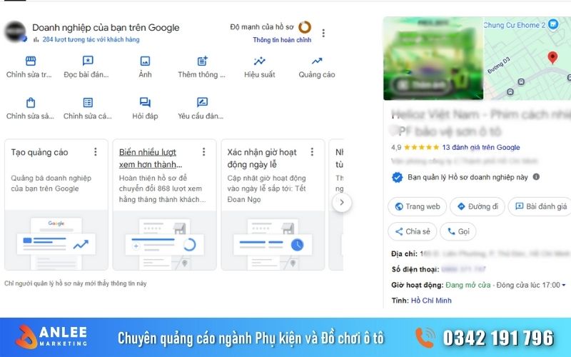 Khi xác minh Google Map cho cửa hàng của mình anh em sẽ được nhiều lợi ích