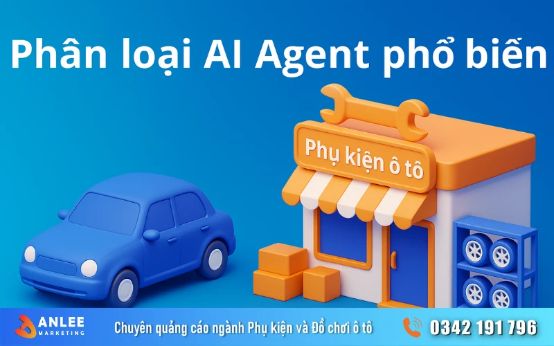 Tùy vào cách phân loại theo theo mức độ trí tuệ  hoặc tính ứng dụng Ai Agent có nhiều kiểu khác nhau. Phù hợp với nhiều mục địch và nhu cầu sử dụng