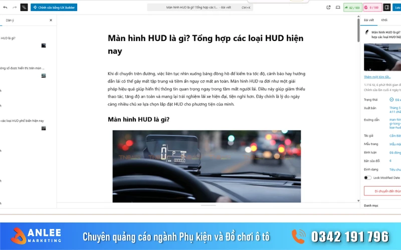 Một ứng dụng điển hình của Ai Agent là viết nội dung website một cách tự động