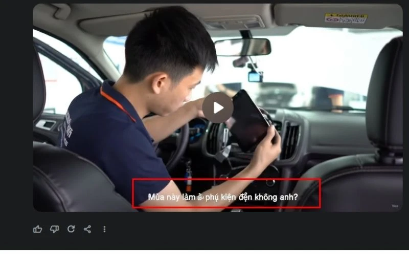 Video bị lỗi phụ đề là một trong những lỗi thường xuyên xảy ra khi tạo video Ai bằng Veo 3