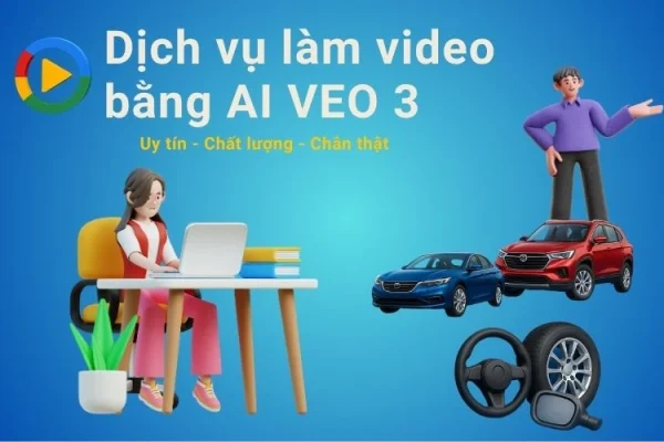 Dịch vụ làm video AI bằng VEO 3 của AnLee Marketing sát thực tế, chân thực từng nhân vật