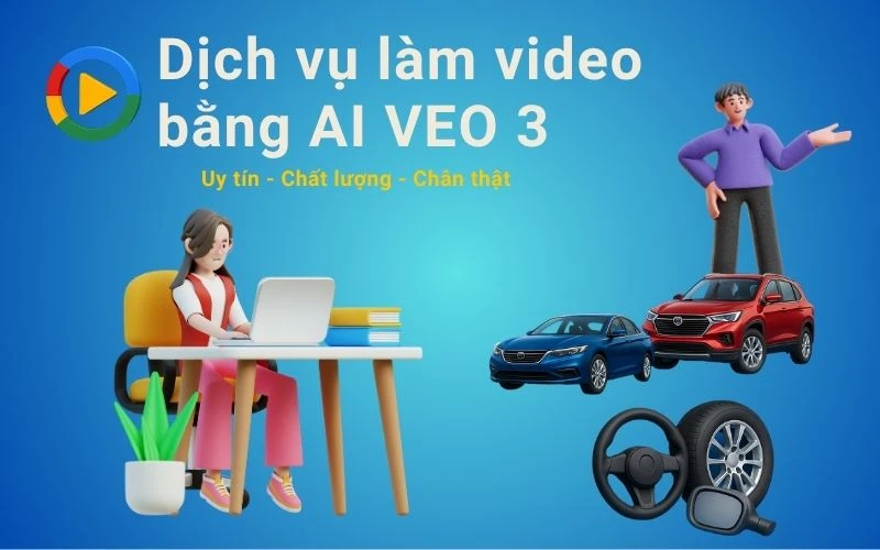 Dịch vụ làm video AI bằng VEO 3 của AnLee Marketing sát thực tế, chân thực từng nhân vật